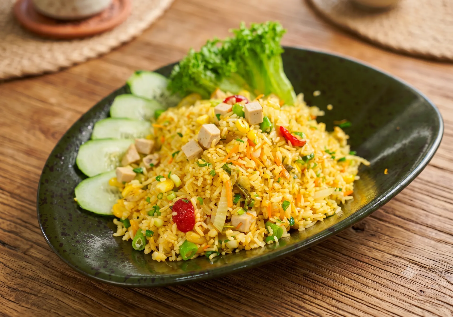 Cơm rang thập cẩm