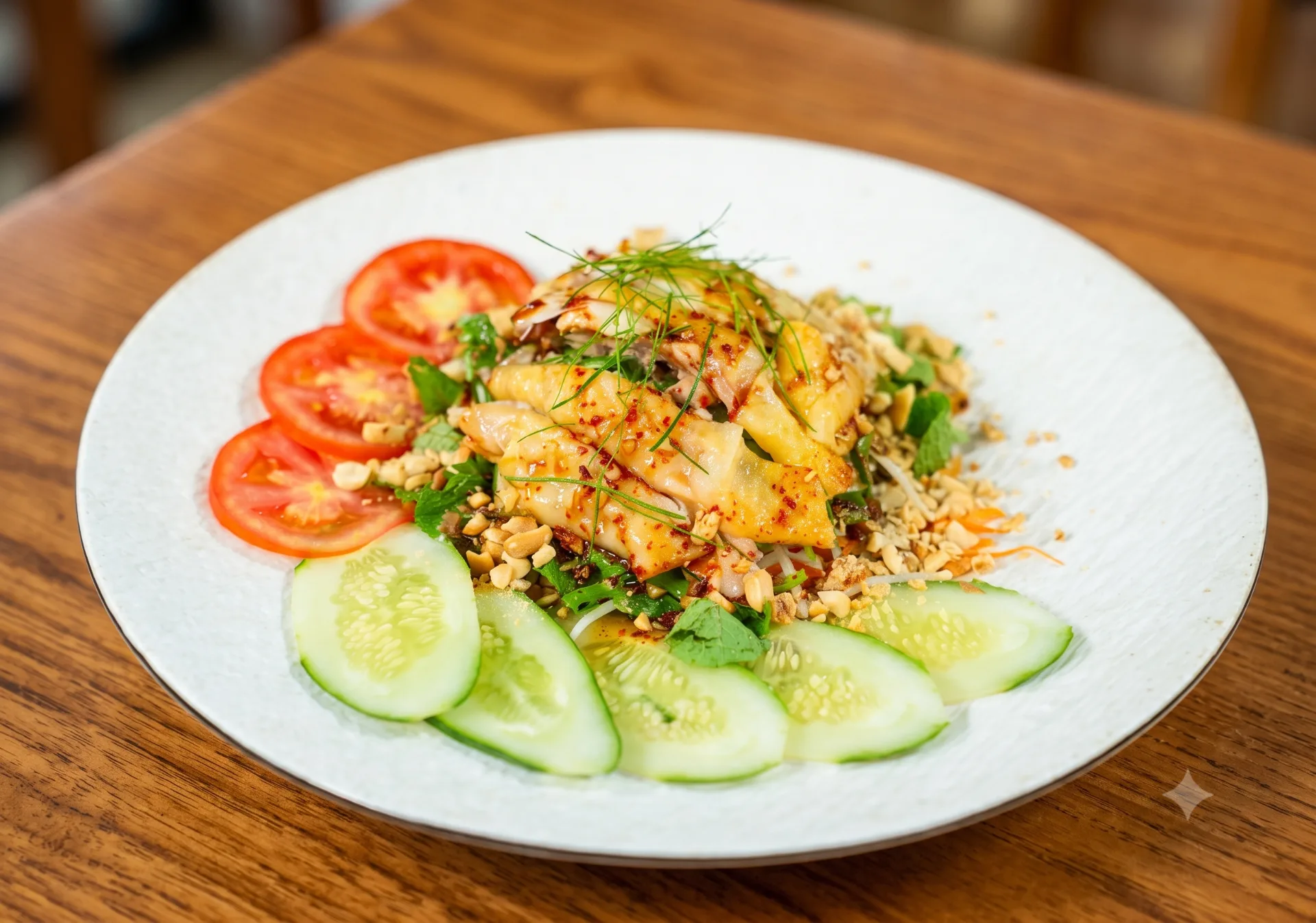 Phở gà trộn
